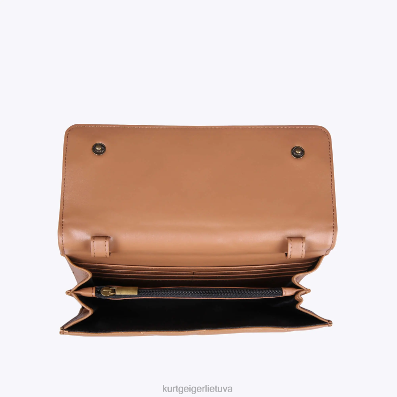 Kurt Geiger moterys Londono Kensingtono antklodė piniginė T2T2895 kupranugaris | krepšiai
