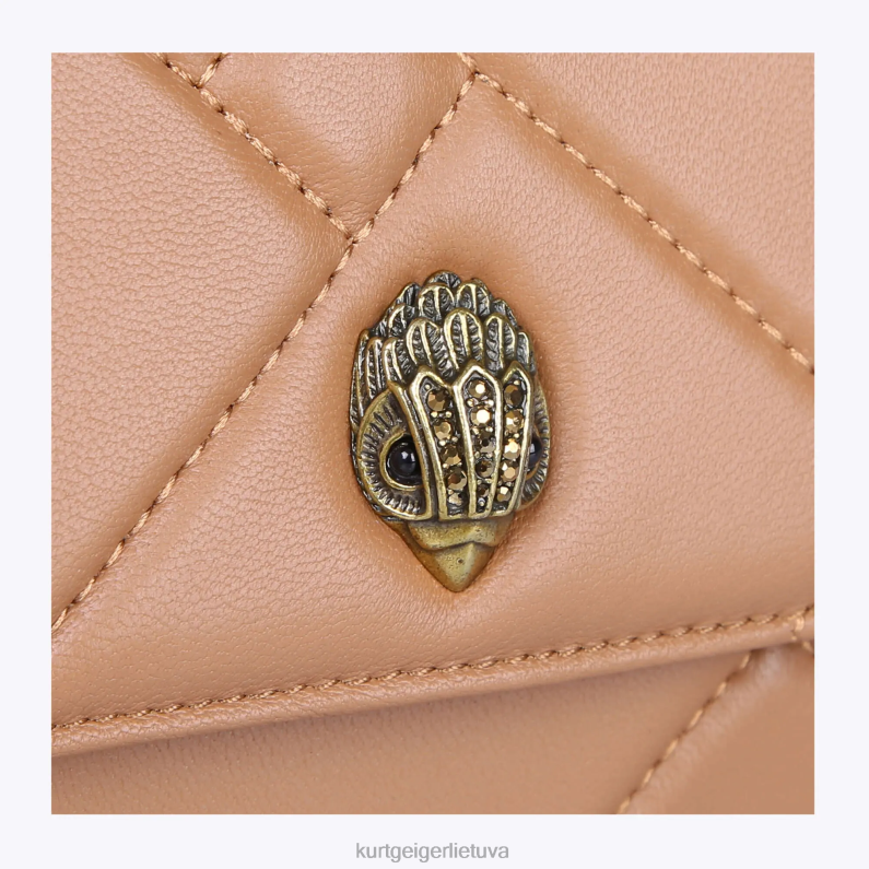 Kurt Geiger moterys Londono Kensingtono antklodė piniginė T2T2895 kupranugaris | krepšiai