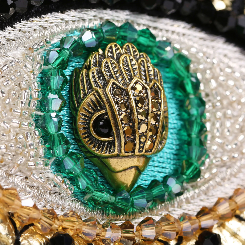 Kurt Geiger moterys Londono Kensingtono grandinės piniginės akis T2T28109 auksas | krepšiai