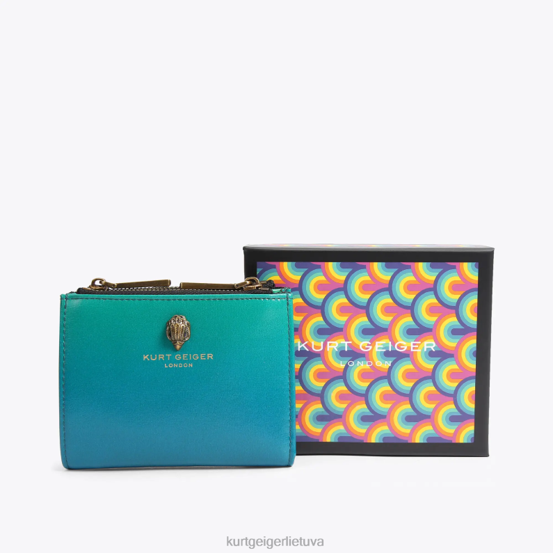 Kurt Geiger moterys Londono mini piniginė shoreditch T2T28556 žalias | krepšiai