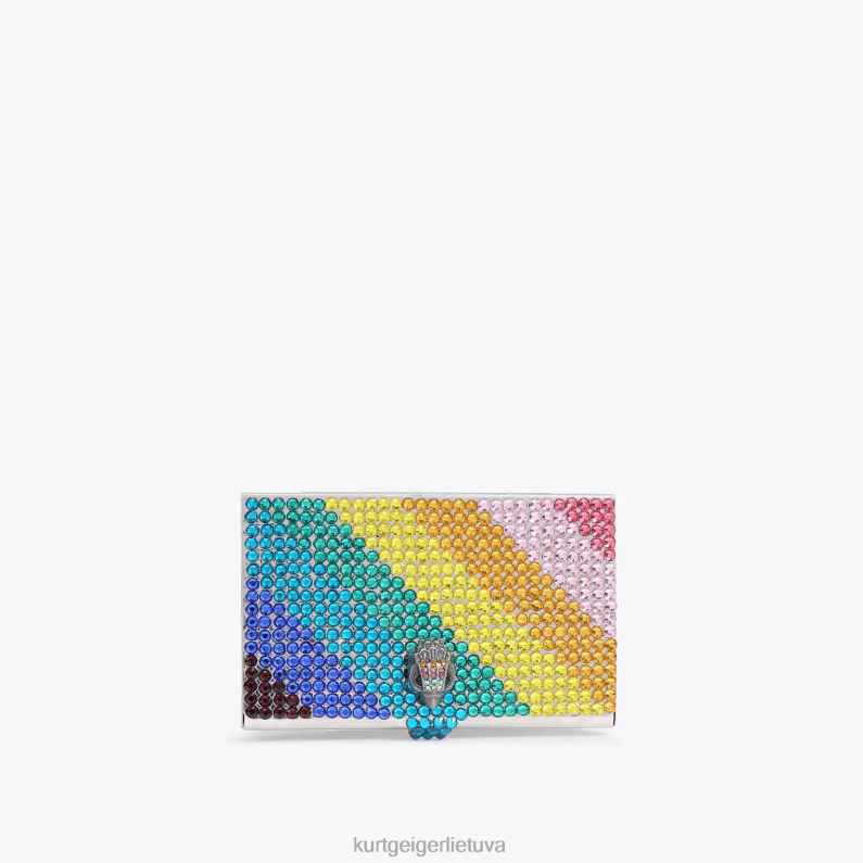 Kurt Geiger moterys londono krištolo kortelių dėklas T2T28230 daug/kita | krepšiai