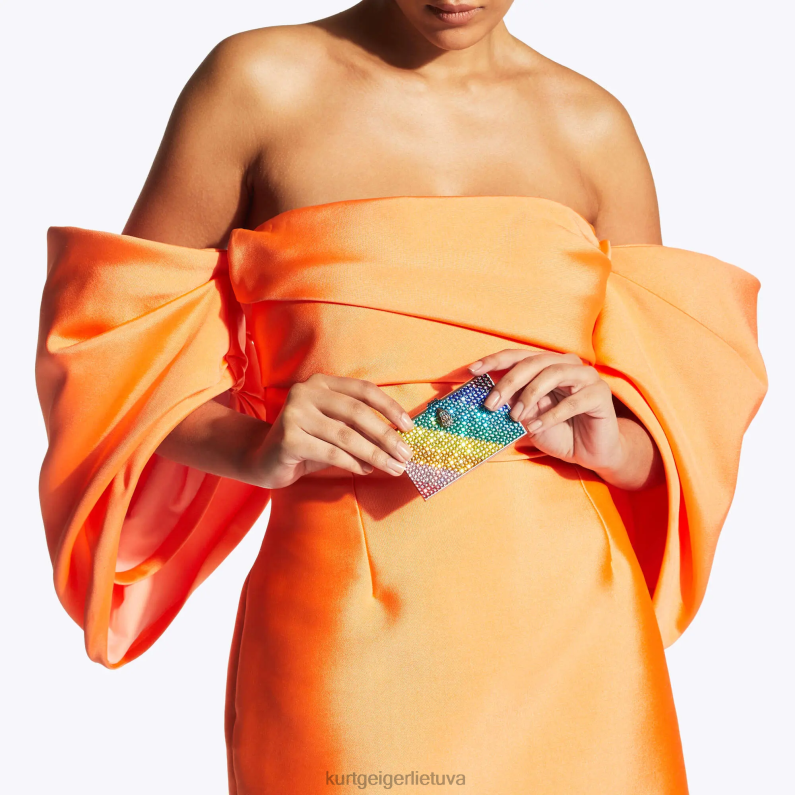 Kurt Geiger moterys londono krištolo kortelių dėklas T2T28230 daug/kita | krepšiai