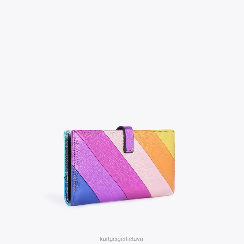 Kurt Geiger moterys londono odinė minkšta piniginė T2T28154 daug/kita | krepšiai