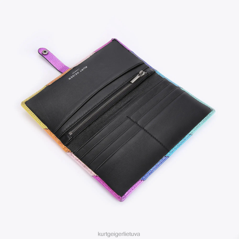 Kurt Geiger moterys londono odinė minkšta piniginė T2T28154 daug/kita | krepšiai