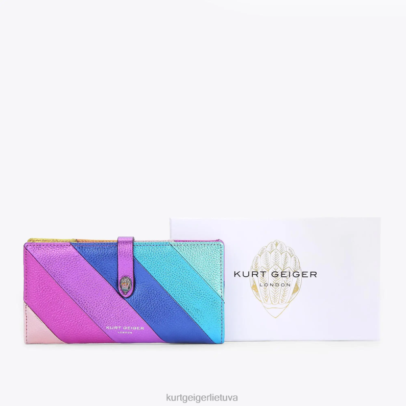 Kurt Geiger moterys londono odinė minkšta piniginė T2T28154 daug/kita | krepšiai