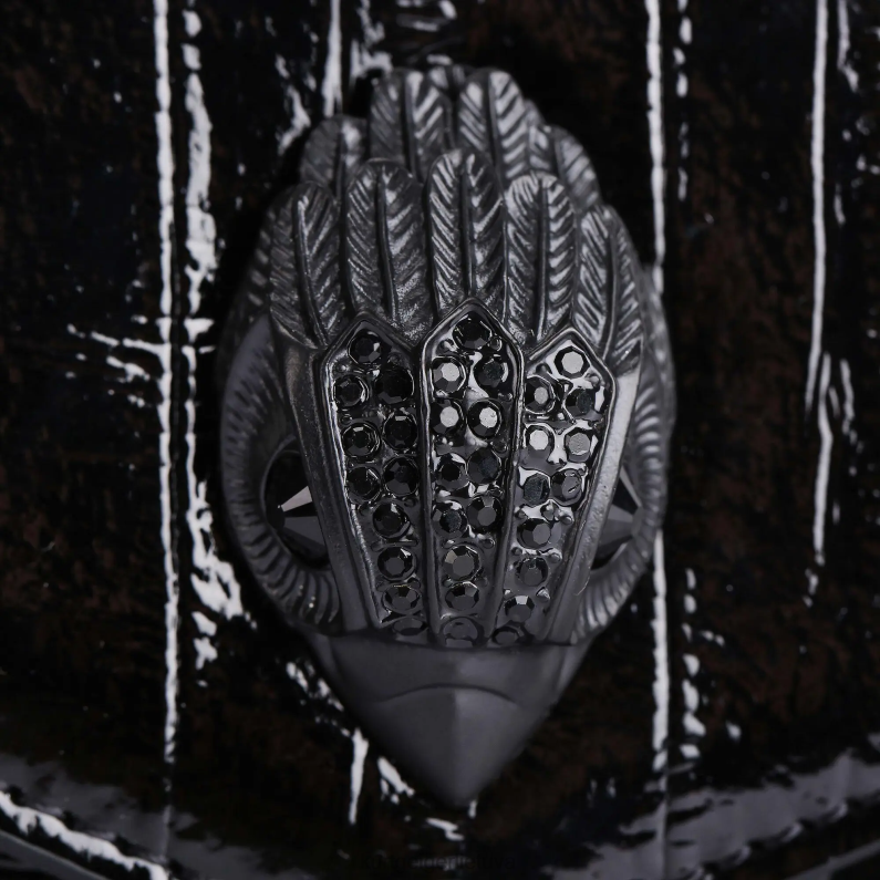 Kurt Geiger moterys londono shoreditch vokas T2T28131 juodas | krepšiai