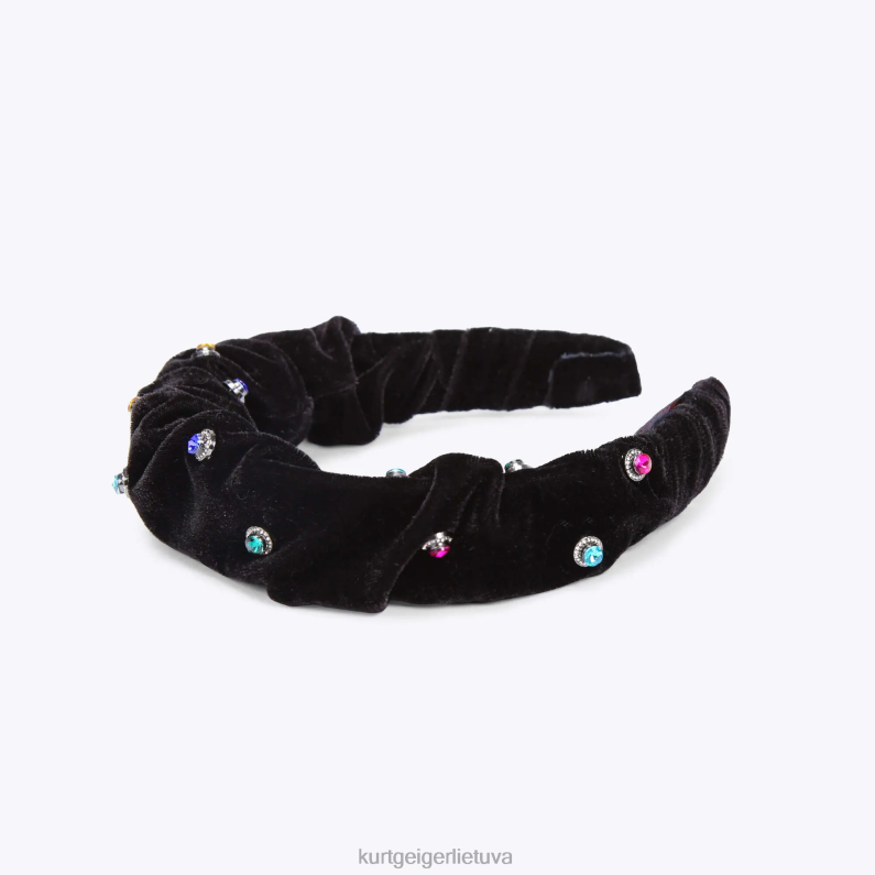 Kurt Geiger moterys Londono octavia galvos juosta T2T28517 juodas kitas | priedai