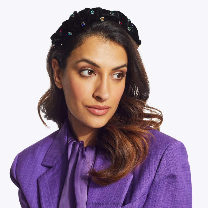 Kurt Geiger moterys Londono octavia galvos juosta T2T28517 juodas kitas | priedai