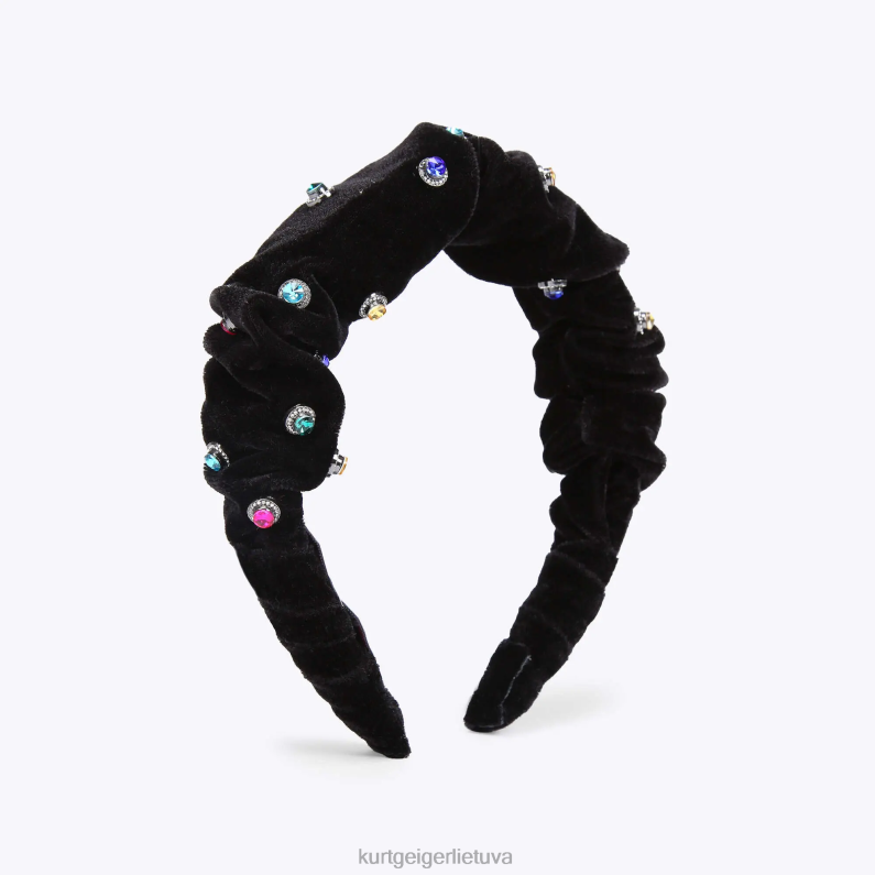 Kurt Geiger moterys Londono octavia galvos juosta T2T28517 juodas kitas | priedai