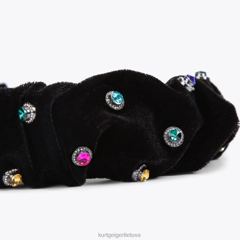 Kurt Geiger moterys Londono octavia galvos juosta T2T28517 juodas kitas | priedai