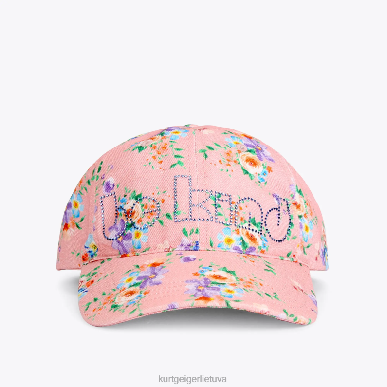 Kurt Geiger moterys london be kind cap T2T28479 rožinis | priedai