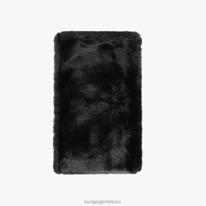 Kurt Geiger moterys londono aguonų šalikas T2T28510 juodas | priedai