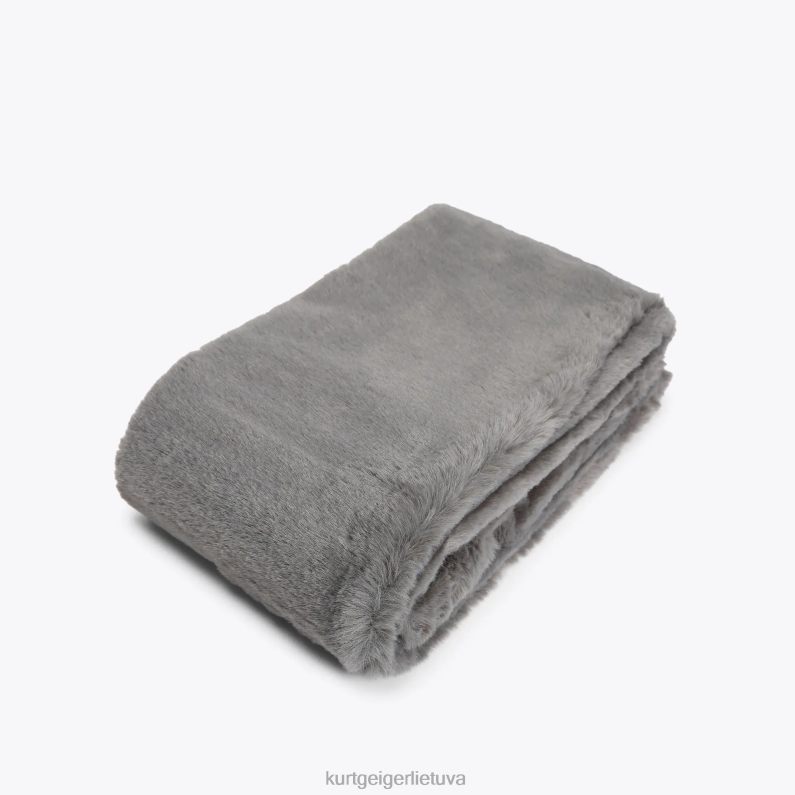 Kurt Geiger moterys londono aguonų šalikas T2T28511 pilka | priedai