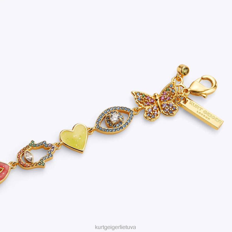 Kurt Geiger moterys Londono daugialypė apyrankė T2T28187 daug/kita | priedai