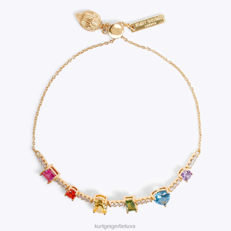 Kurt Geiger moterys Londono vaivorykštės mišinio apyrankė T2T28248 daug/kita | priedai