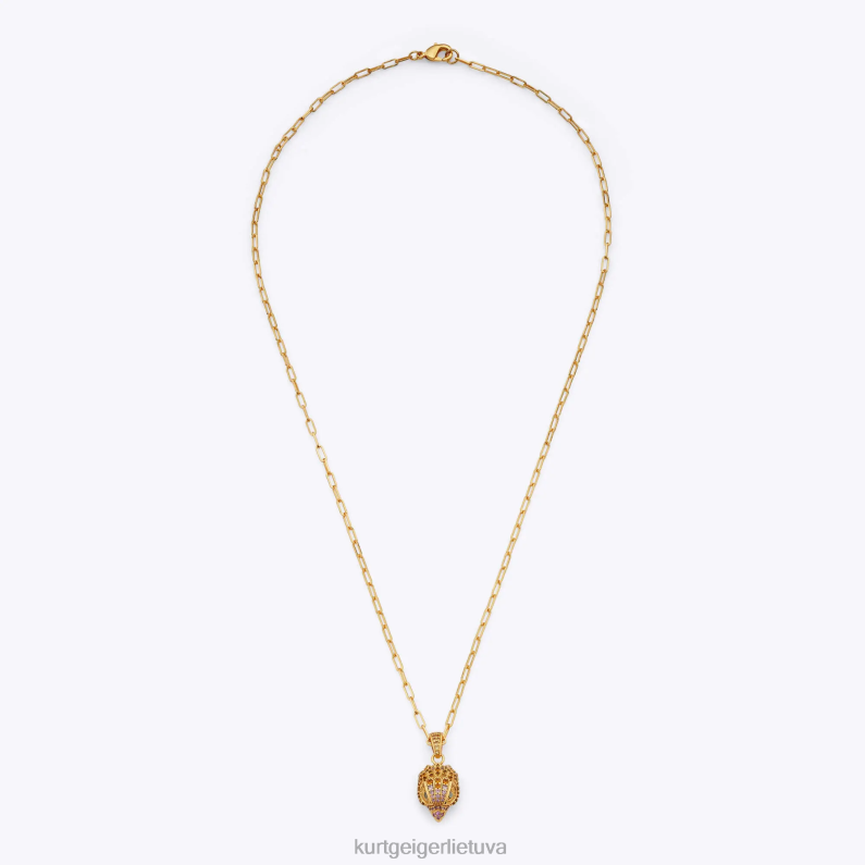 Kurt Geiger moterys london pave erelio karoliai T2T28548 auksas | priedai