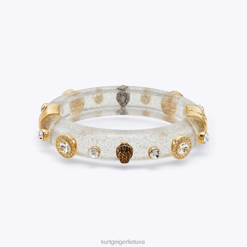 Kurt Geiger moterys londono blizganti krištolo apyrankė T2T28553 sidabras | priedai