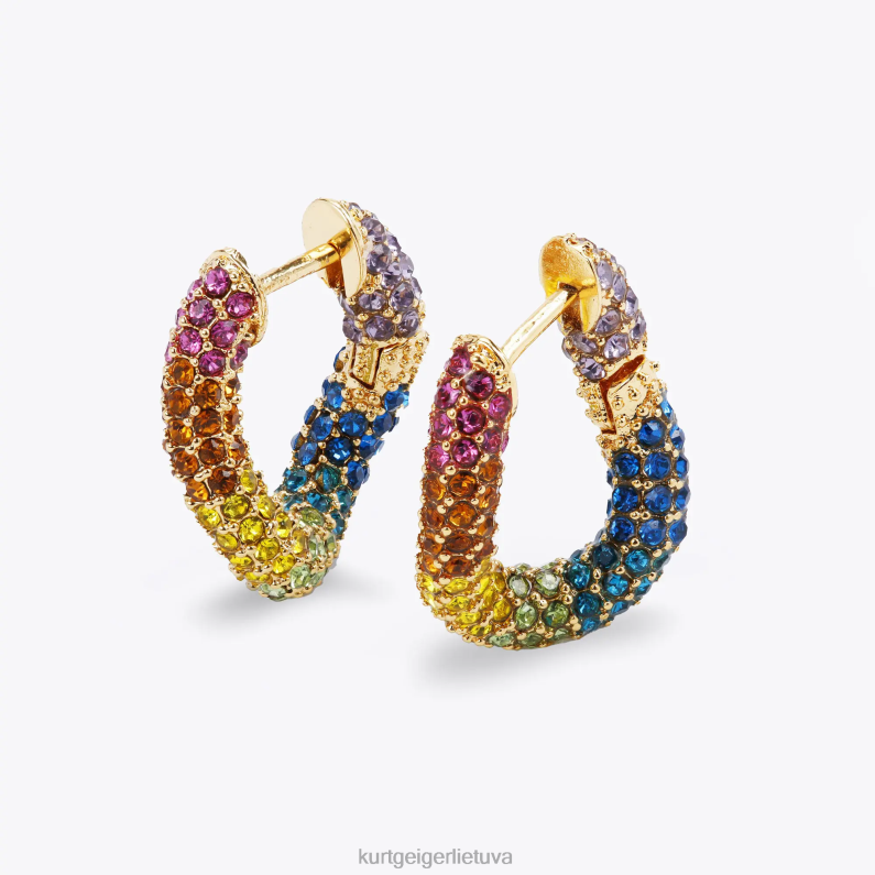 Kurt Geiger moterys londono vaivorykštės saito huggies T2T28244 daug/kita | priedai