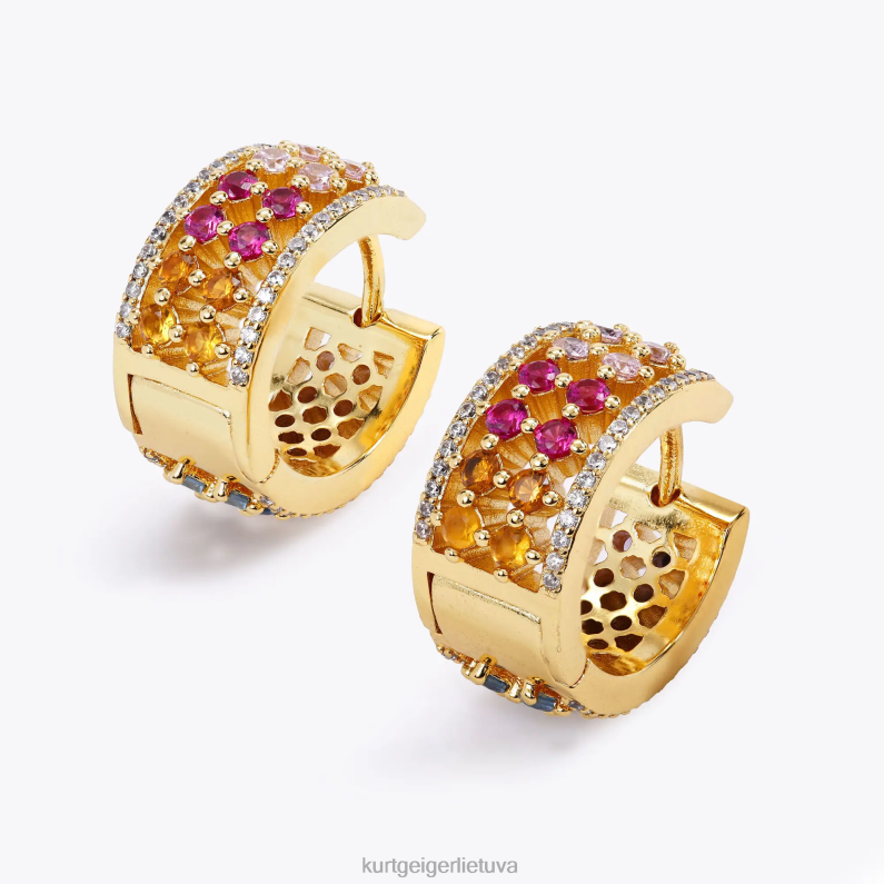 Kurt Geiger moterys londono vaivorykštės tinklelio huggies T2T28249 daug/kita | priedai