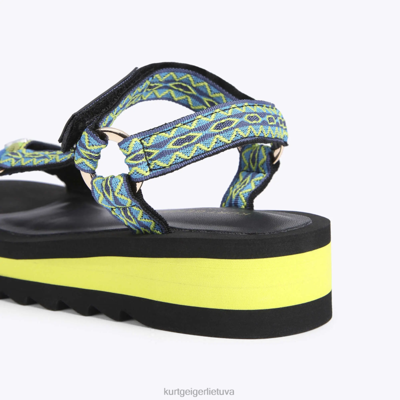 Kurt Geiger vaikai Londono jaunesnioji mini olivija T2T28487 žalias | avalynė