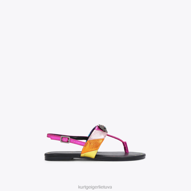 Kurt Geiger vaikai Londono mini Kensington T sandalai T2T28246 daug/kita | avalynė