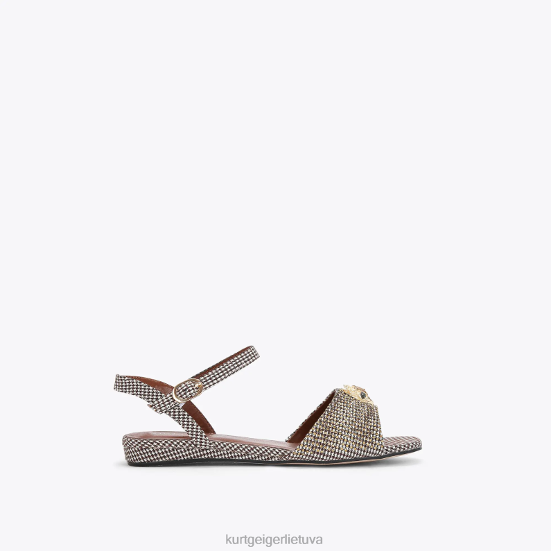 Kurt Geiger vaikai Londono mini Kensington sandalai T2T28480 auksas | avalynė
