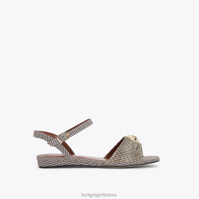 Kurt Geiger vaikai Londono mini Kensington sandalai T2T28481 auksas | avalynė