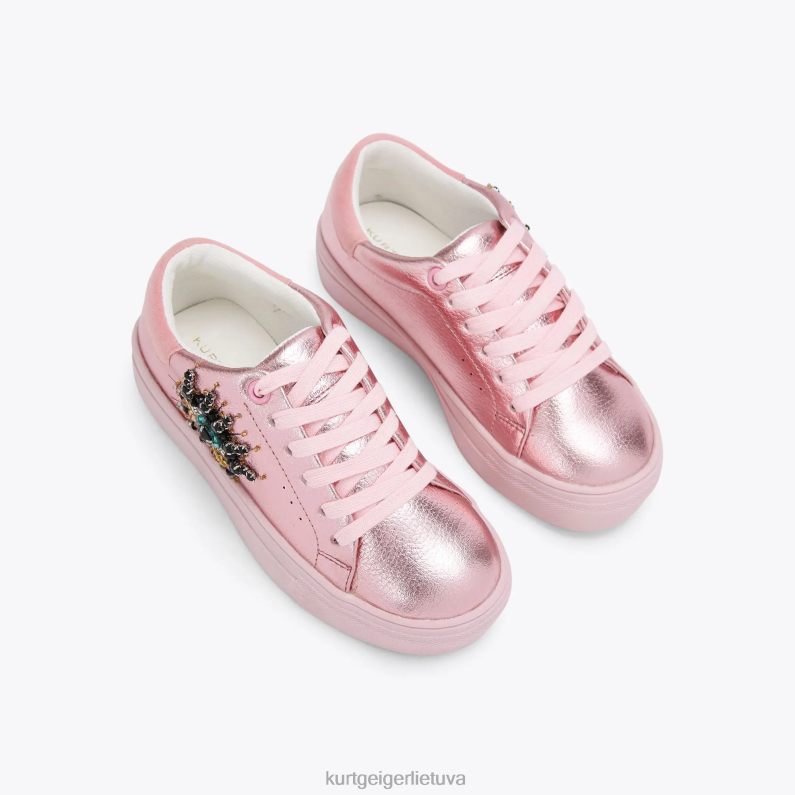 Kurt Geiger vaikai londono mini laney akis T2T28482 rožinis | avalynė
