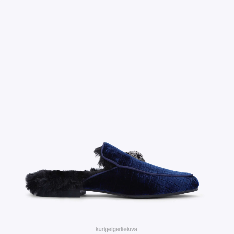 Kurt Geiger vyrų Londonas Hugh Mule 2 T2T28642 karinis jūrų laivynas | avalynė