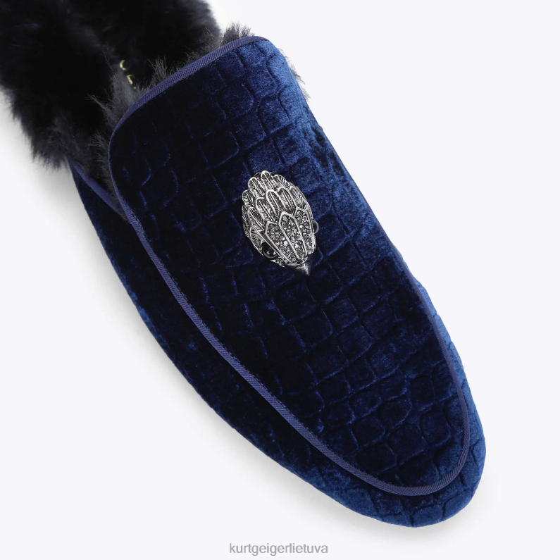 Kurt Geiger vyrų Londonas Hugh Mule 2 T2T28642 karinis jūrų laivynas | avalynė