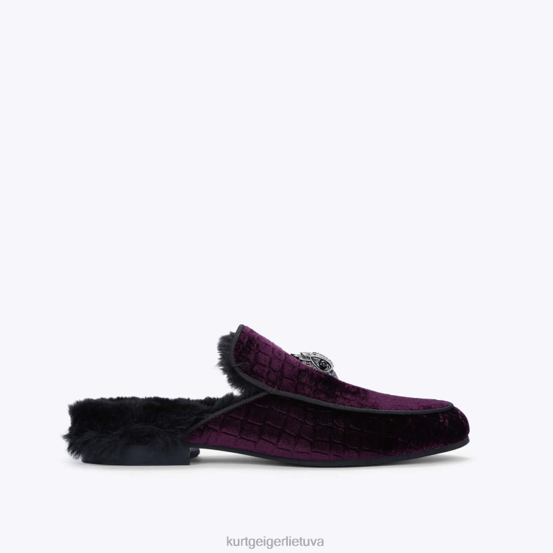 Kurt Geiger vyrų Londonas Hugh Mule 2 T2T28643 violetinė | avalynė