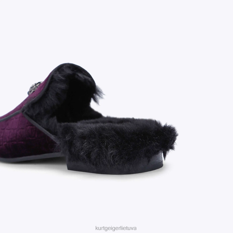 Kurt Geiger vyrų Londonas Hugh Mule 2 T2T28643 violetinė | avalynė