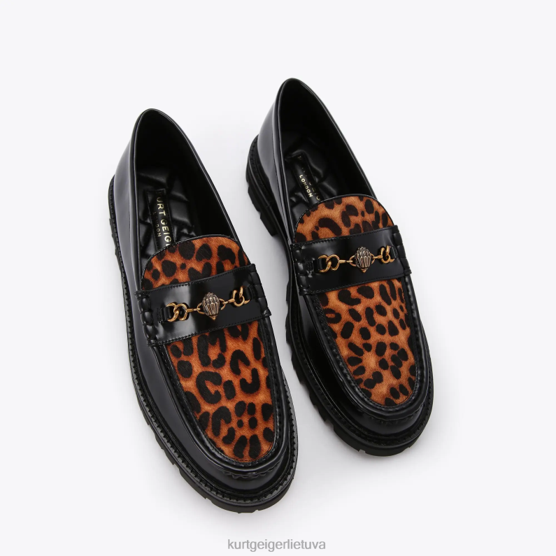 Kurt Geiger vyrų Londono Harlis T2T28639 juodas derinys | avalynė