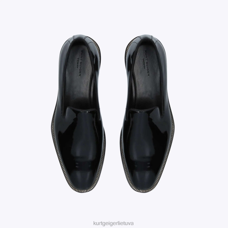 Kurt Geiger vyrų london Sloane slip on T2T28635 juodas | avalynė