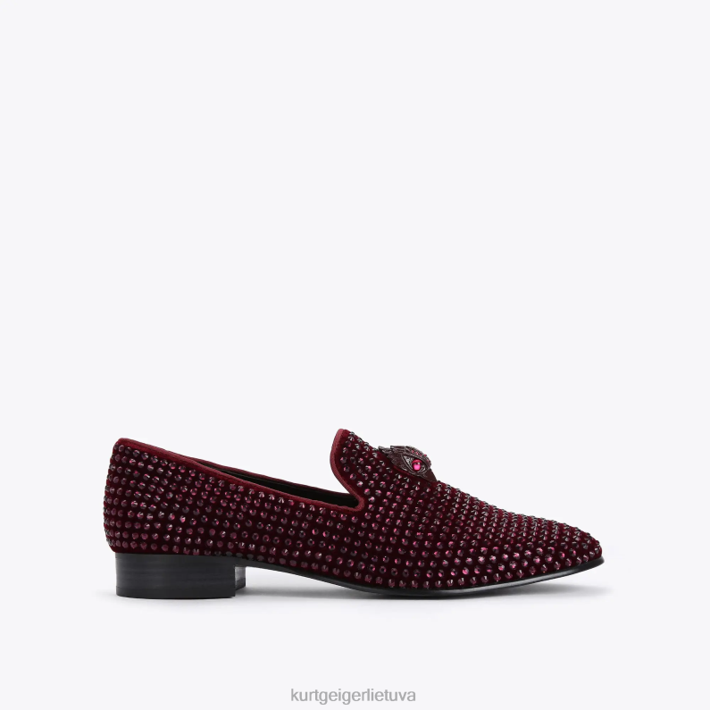 Kurt Geiger vyrų londono ace stud T2T28637 vynas | avalynė