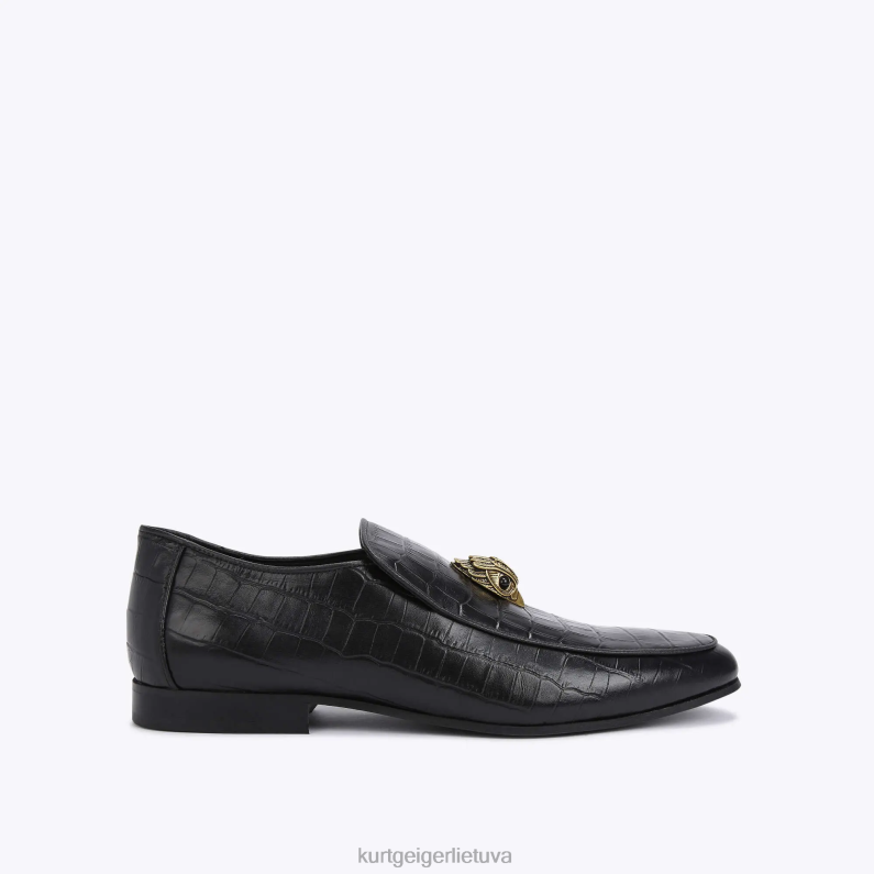 Kurt Geiger vyrų londono hugh eagle krokas T2T28627 juodas | avalynė