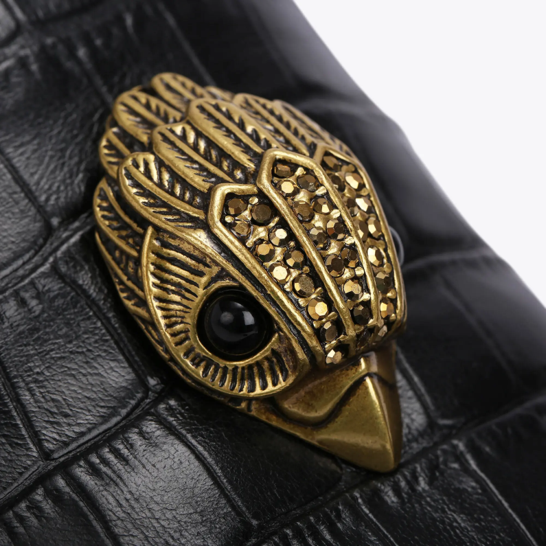 Kurt Geiger vyrų londono hugh eagle krokas T2T28627 juodas | avalynė