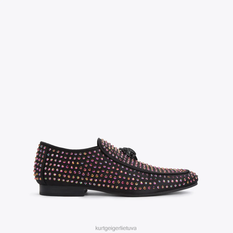 Kurt Geiger vyrų londono hugh eagle stud T2T28631 juodas derinys | avalynė