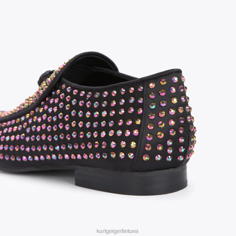 Kurt Geiger vyrų londono hugh eagle stud T2T28631 juodas derinys | avalynė
