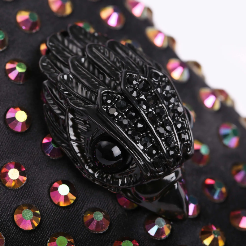 Kurt Geiger vyrų londono hugh eagle stud T2T28631 juodas derinys | avalynė