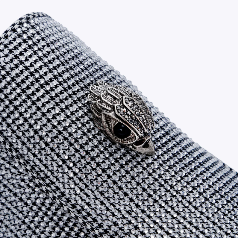 Kurt Geiger vyrų londono hugh erelio silkė T2T28629 sidabras | avalynė