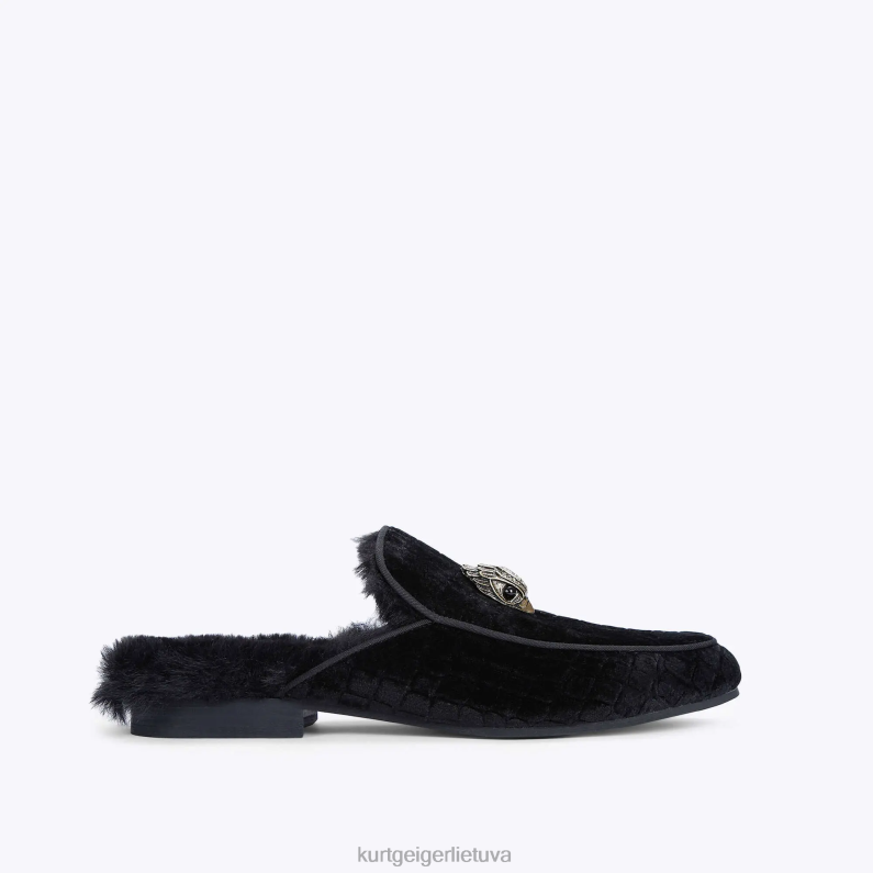 Kurt Geiger vyrų Londonas Hugh Mule 2 T2T28644 juodas | avalynė