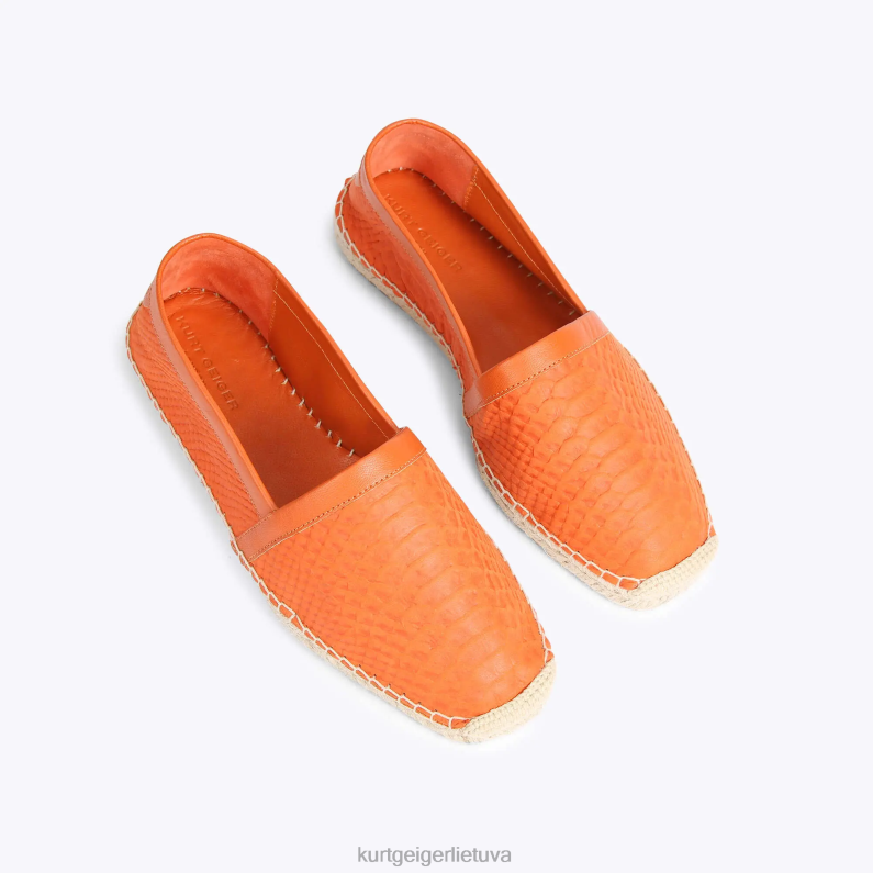 Kurt Geiger vyrų Londonas Izaokas T2T28494 oranžinė | avalynė