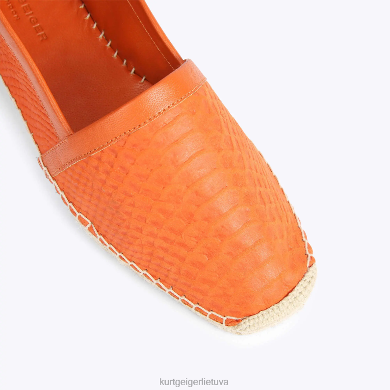 Kurt Geiger vyrų Londonas Izaokas T2T28494 oranžinė | avalynė