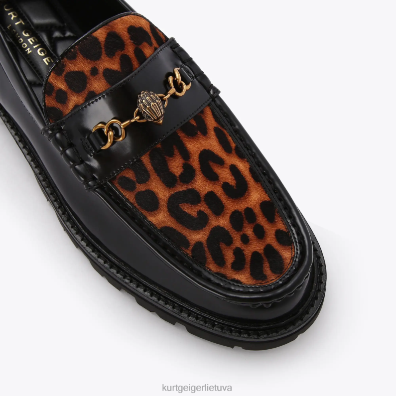 Kurt Geiger vyrų Londono Harlis T2T28640 juodas derinys | avalynė