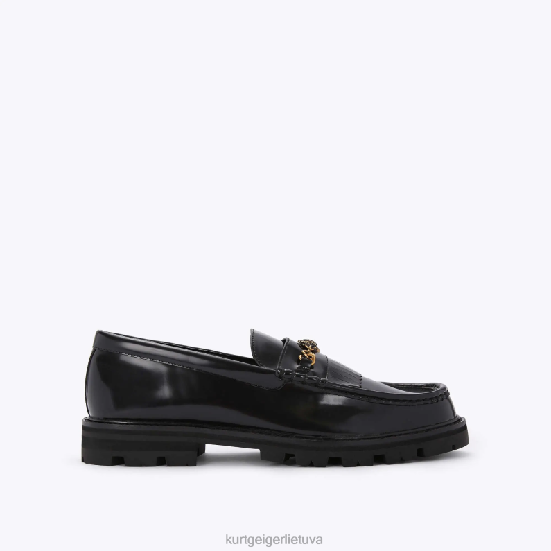 Kurt Geiger vyrų Londono Harlis T2T28641 juodas | avalynė
