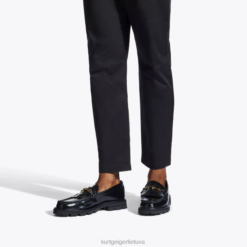 Kurt Geiger vyrų Londono Harlis T2T28641 juodas | avalynė