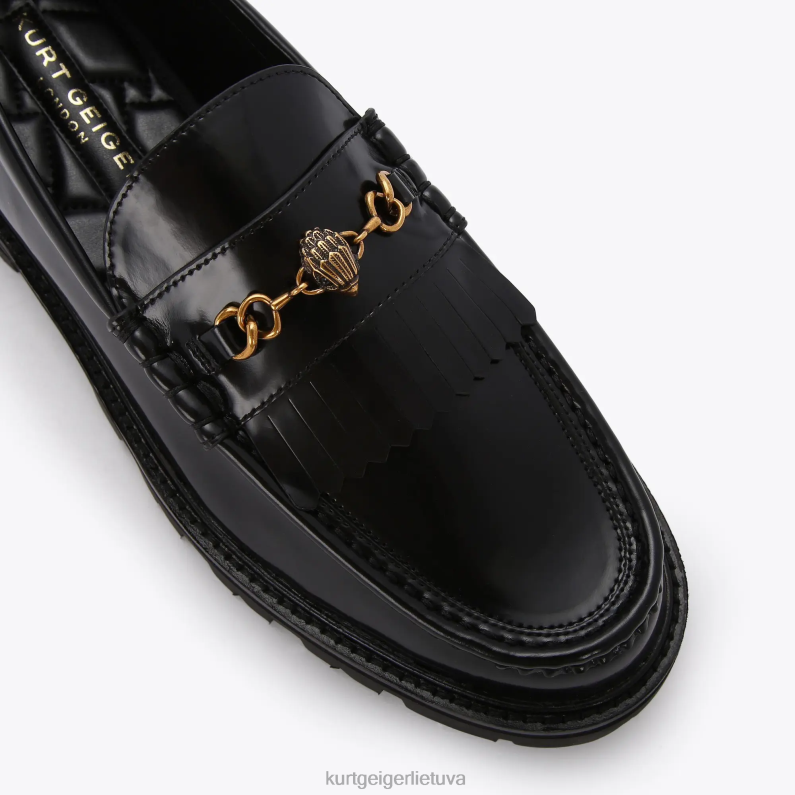 Kurt Geiger vyrų Londono Harlis T2T28641 juodas | avalynė