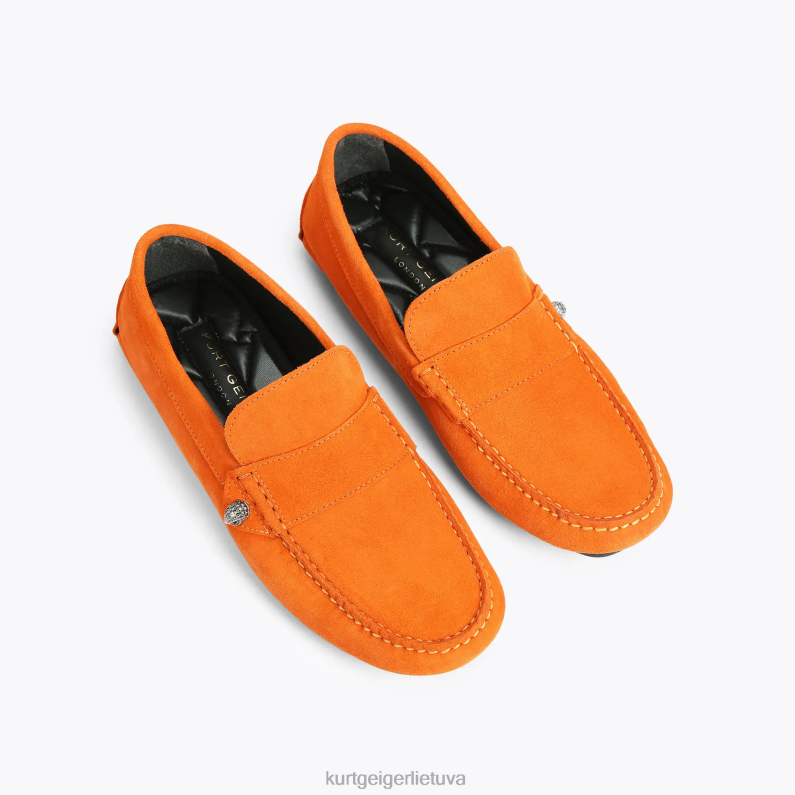 Kurt Geiger vyrų Londono stirlingas T2T28614 oranžinė | avalynė