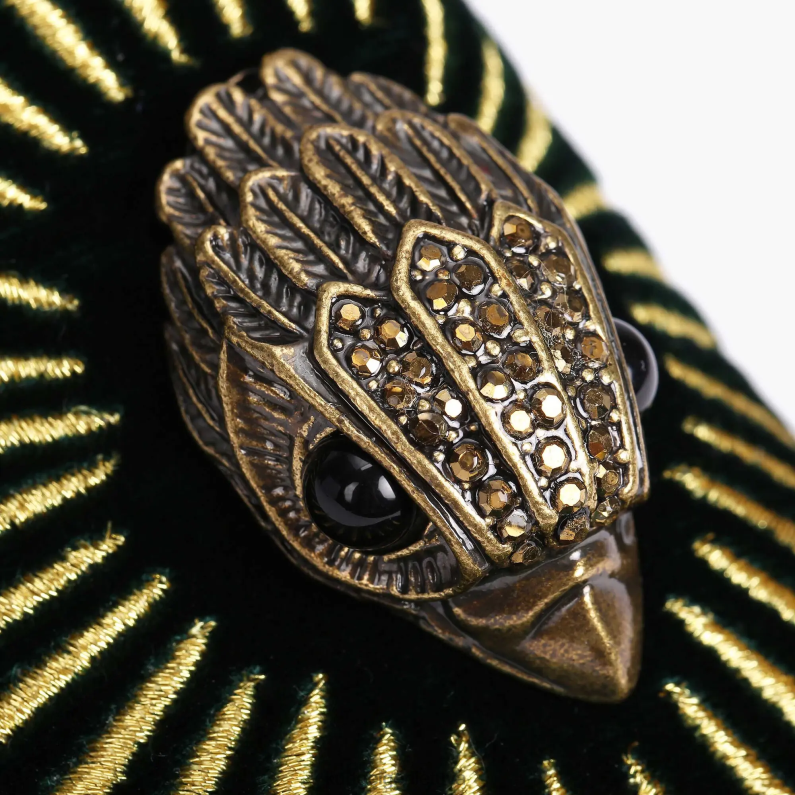 Kurt Geiger vyrų londono ace erelis T2T28636 žalias | avalynė